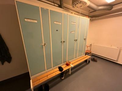 Imagen general de Changing lockers
